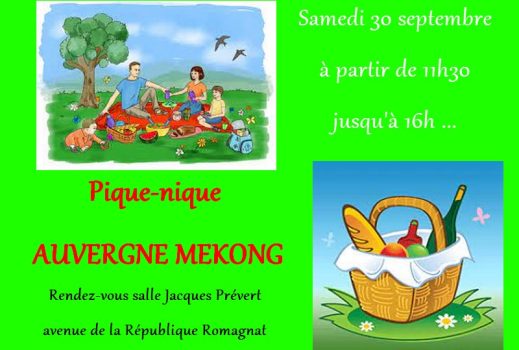 Pique-Nique Auvergne Mekong